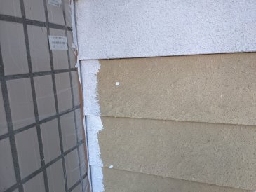2022/2/16　外壁下塗り作業