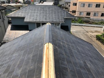 棟板金新設工事　施工中