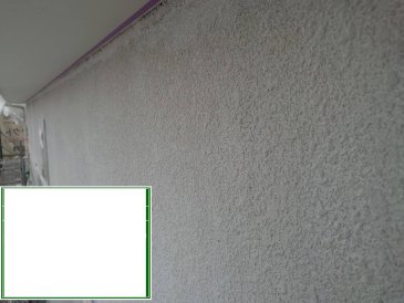 2022/7/27_モルタル外壁 下塗り施工後